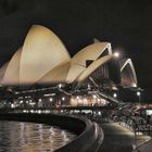 Sydney Oper bei Nacht