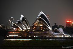 Sydney Opera House bei Nacht