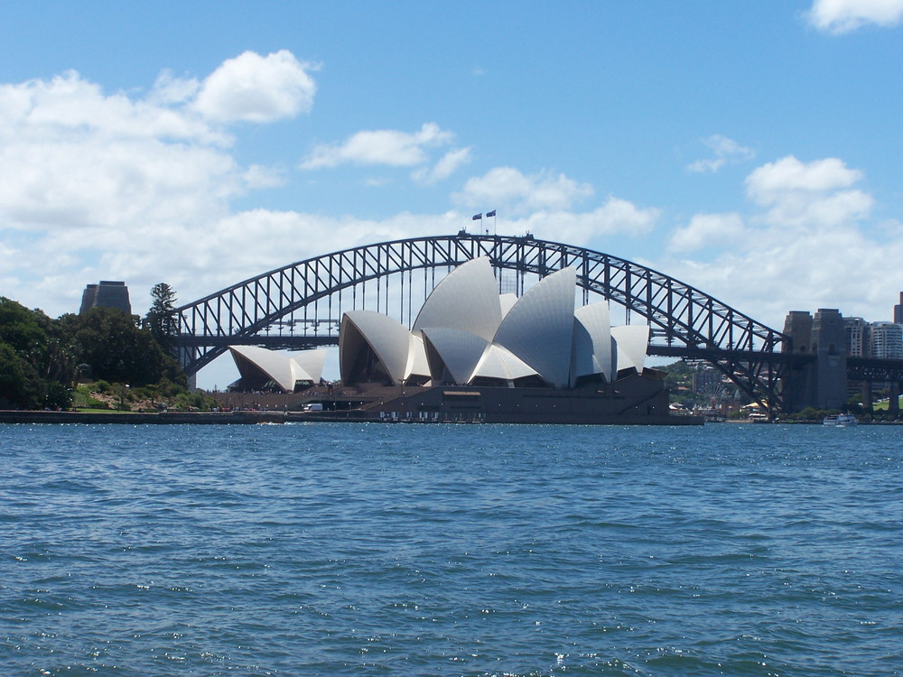 Sydney Opera House und Harbour Bridge