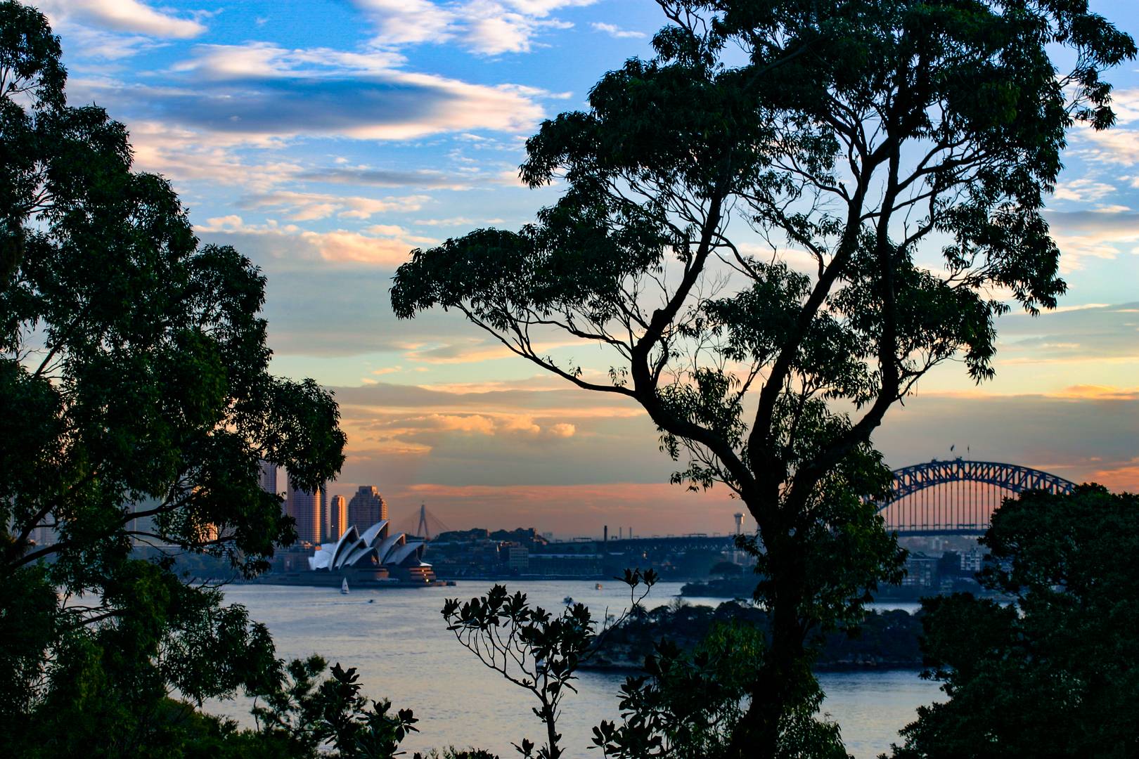 Sydney Opera House und Harbour Bridge