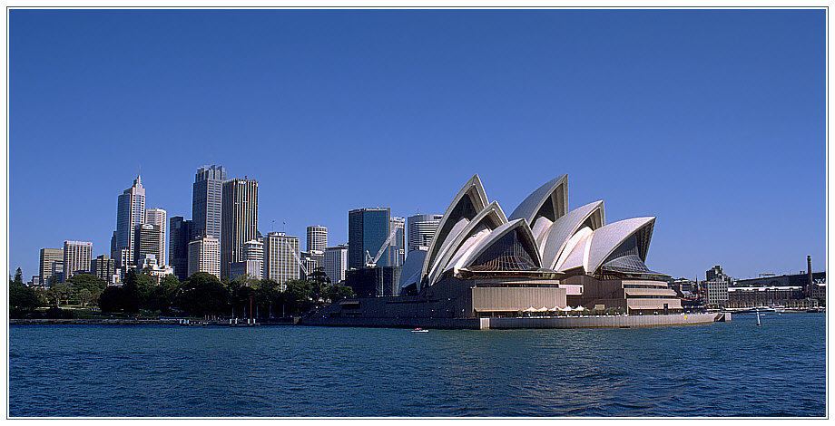 Sydney Opera House und Sydney Skyline