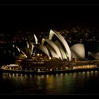 Sydney Opera in der Nacht