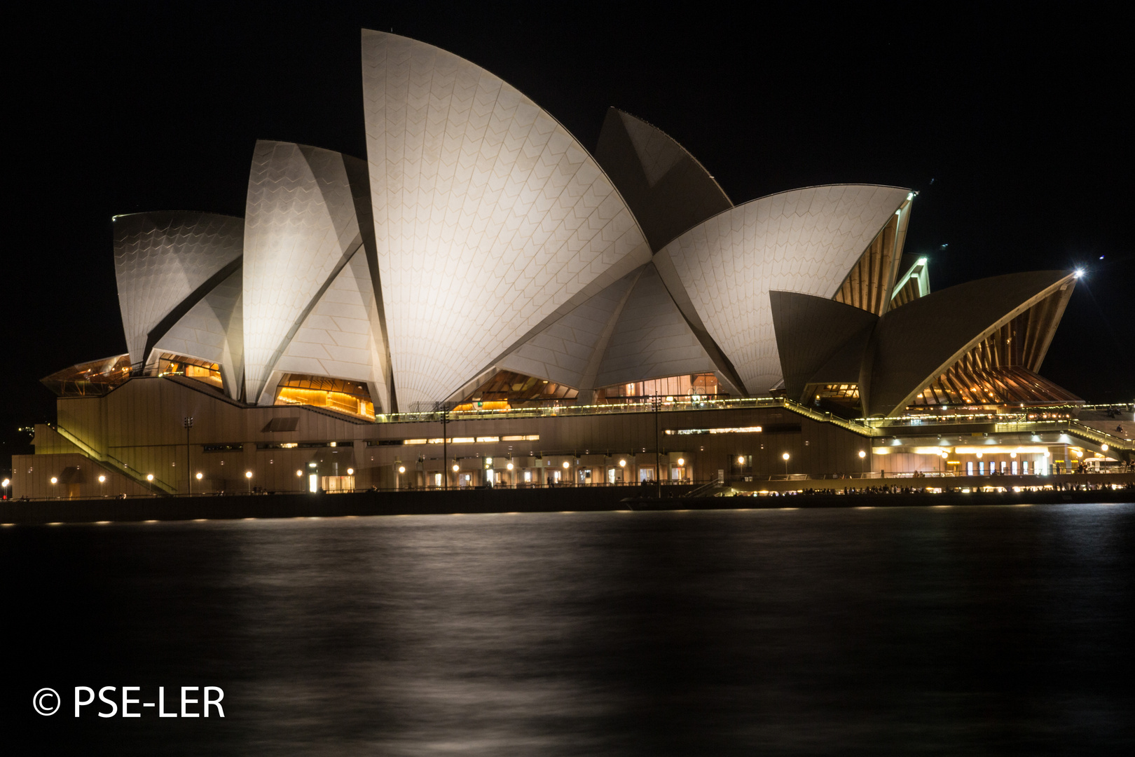 Sydney Operahouse bei Nacht