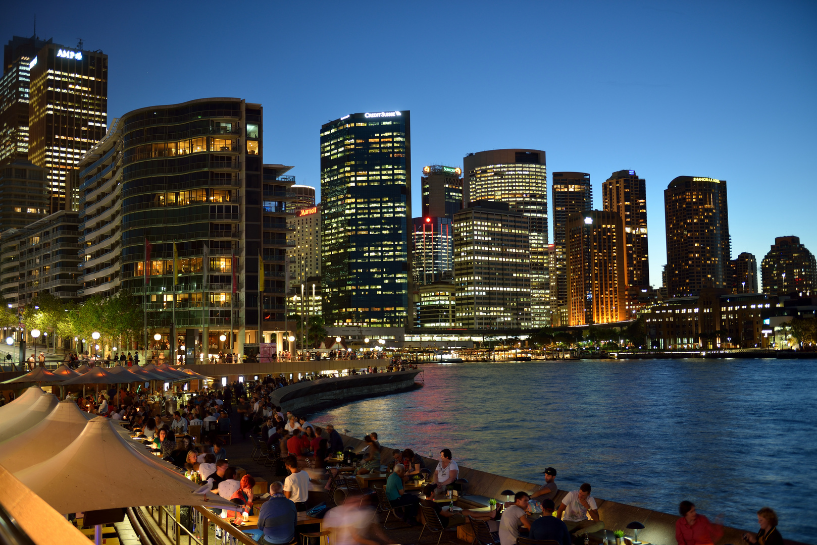 Sydney: Skyline am Abend 1