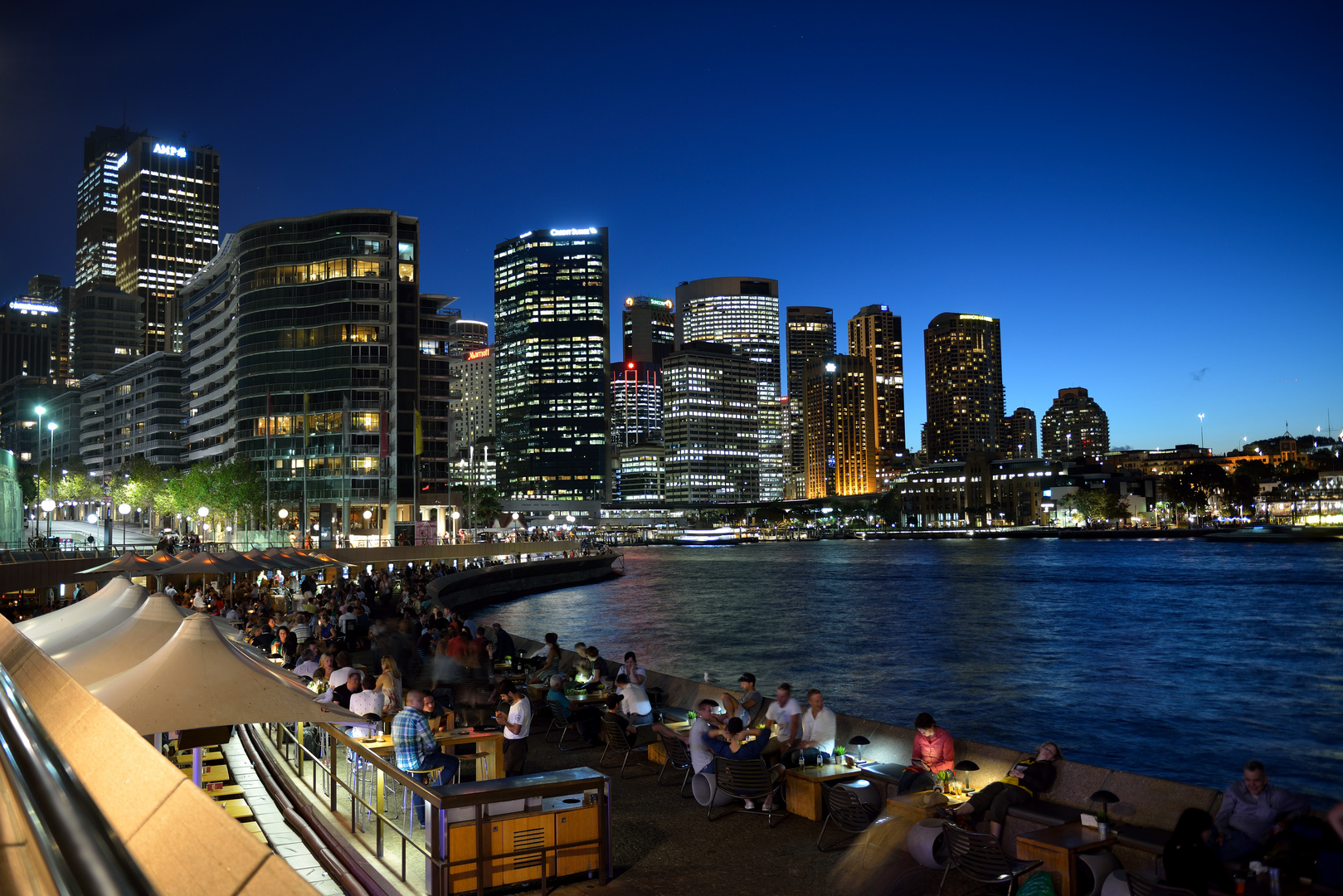 Sydney: Skyline am Abend 2