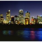 Sydney Skyline bei Nacht