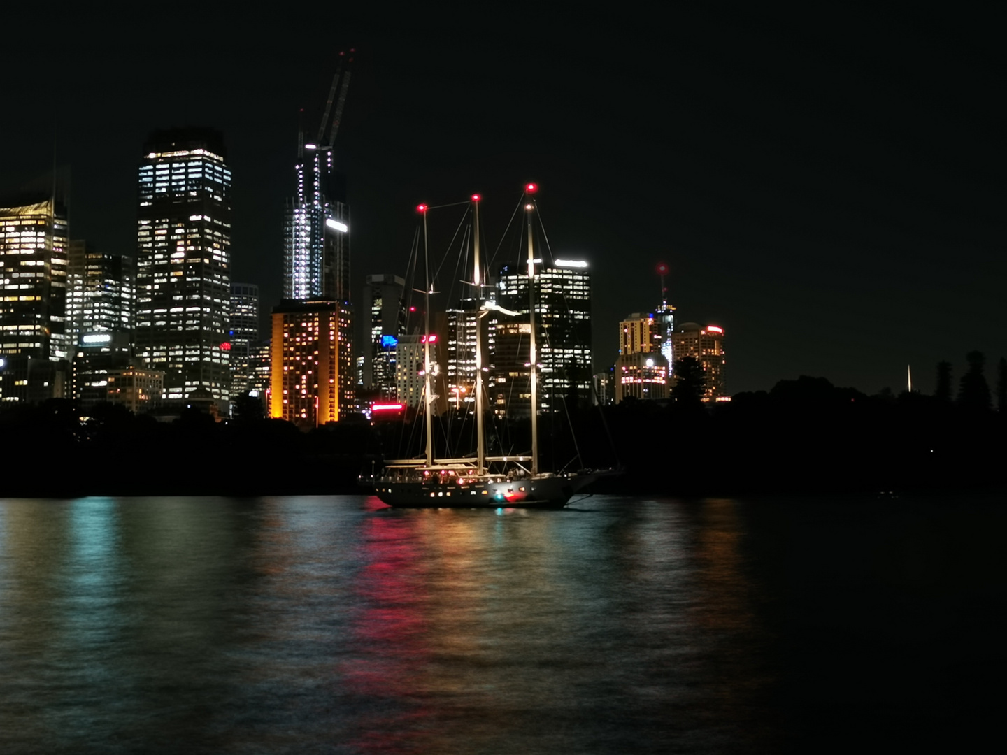 Sydney Skyline by night 