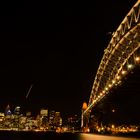 Sydney Skyline & Harbour Bridge by night