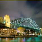 Sydney (The Rocks) Harbourbridge by Night