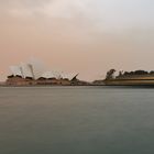 Sydney versunken im Rauch