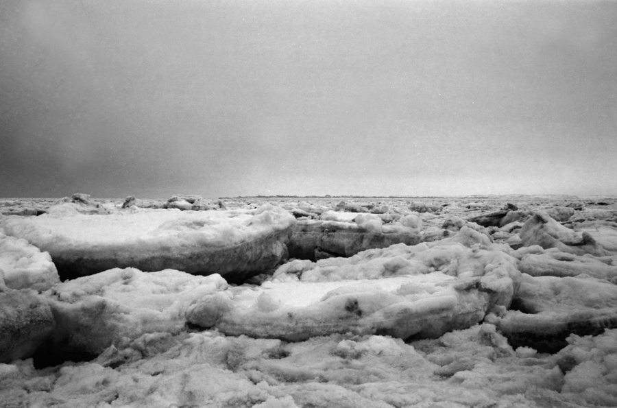 Sylt 2010 - am Ellenbogen - auf dem zugefrorenen Nordsee 2