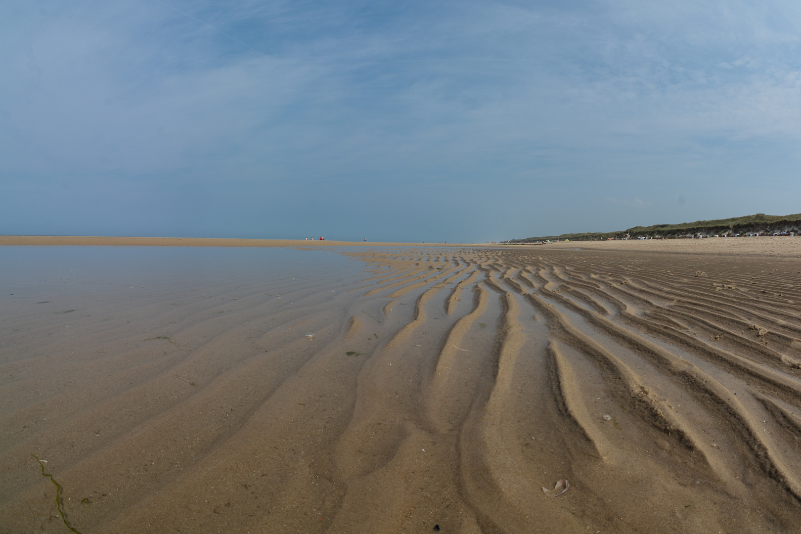 Sylt 2013 - Ebbe am Strand in Westerland