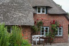 Sylt 2013: Reet gedecktes Haus in Keitum