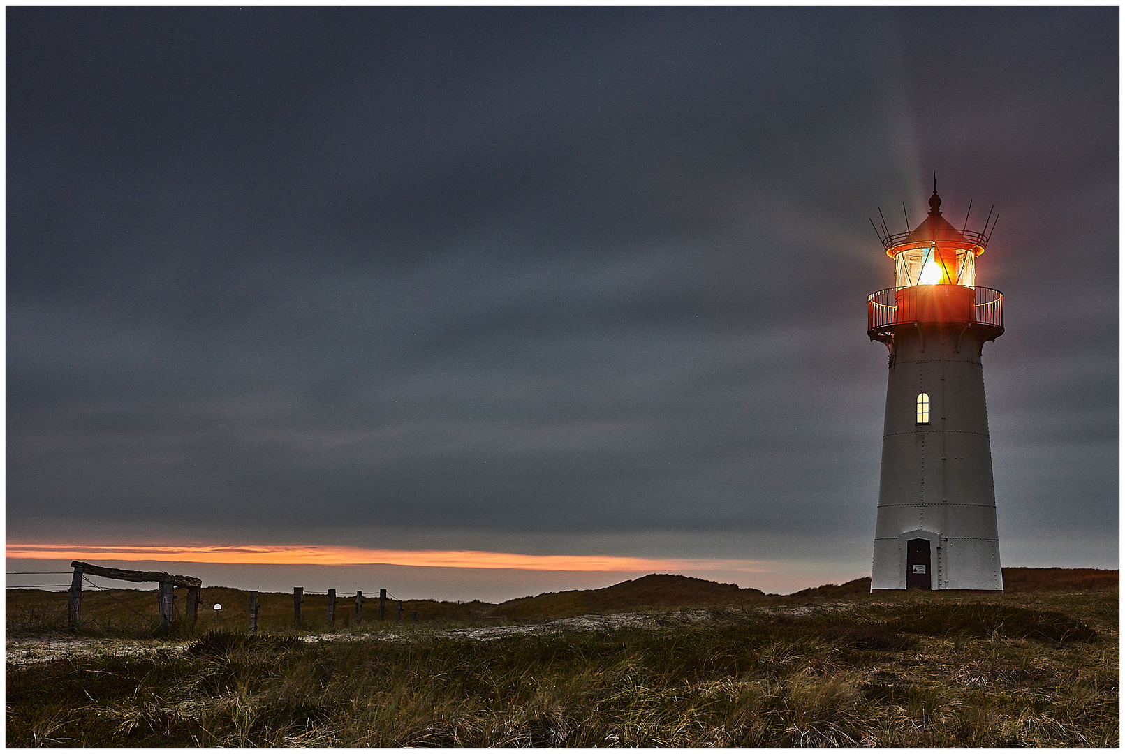 SYLT - Abenddämmerung am Knie