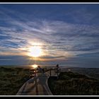 Sylt - Abendsonne am Roten Kliff in Morsum