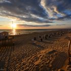 Sylt - Abendstimmung am Strand Westerland