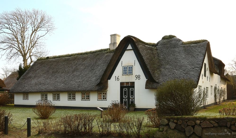 Sylt - Altes Friesenhaus in Keitum erbaut 1698