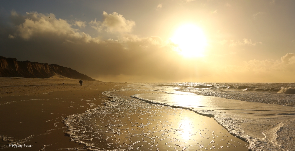 Sylt-am Strand bei Kampen am Roten Kliff