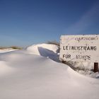 Sylt bei Schnee