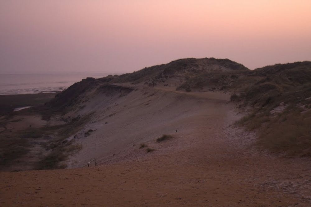 Sylt beim Sonnenaufgang von Peter Vollmert 