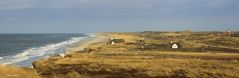 Sylt-Blick auf den Strand am Roten Kliff bei Kampen