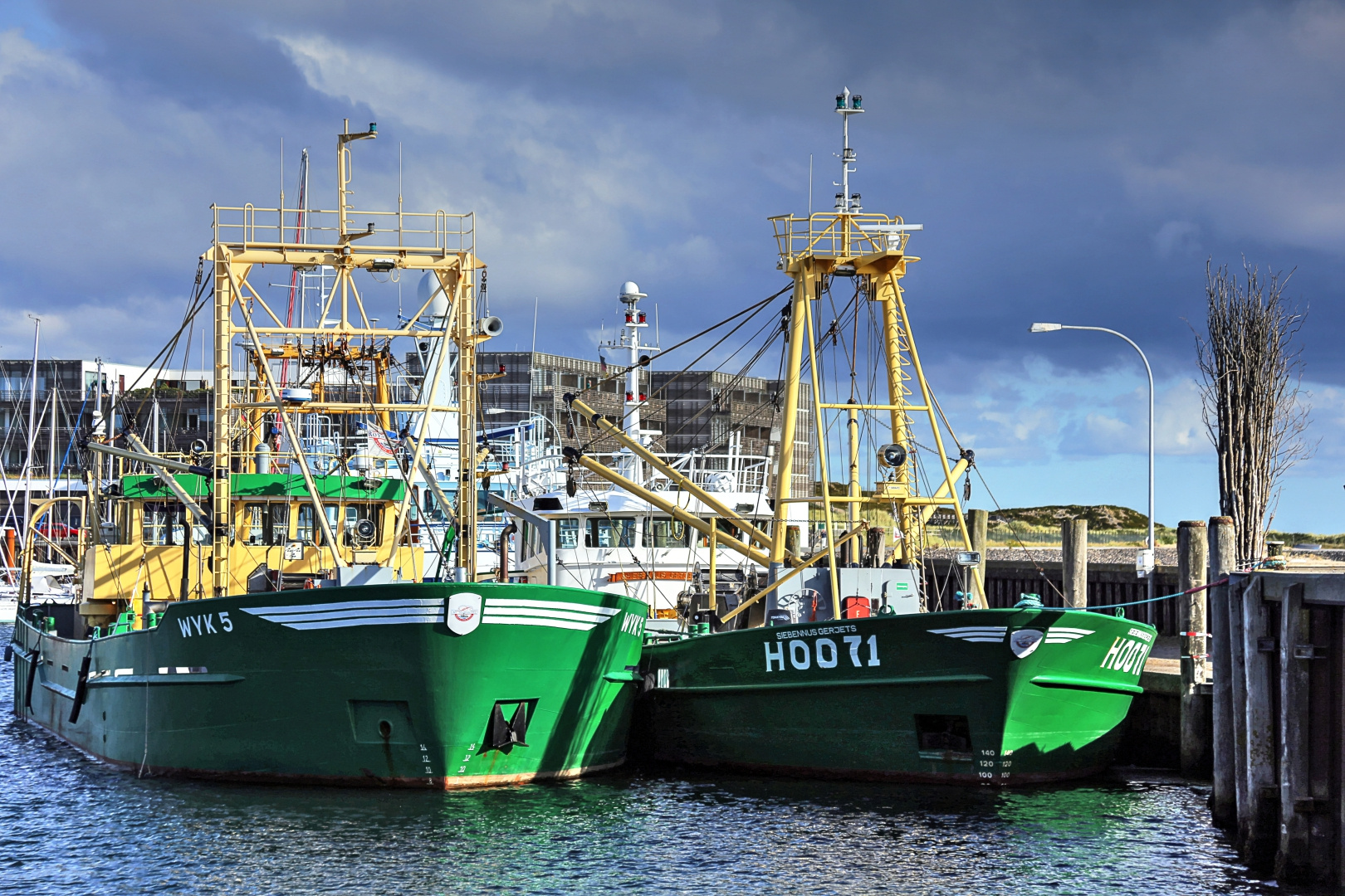 Sylt -  Boote im Hörnumer Hafen 