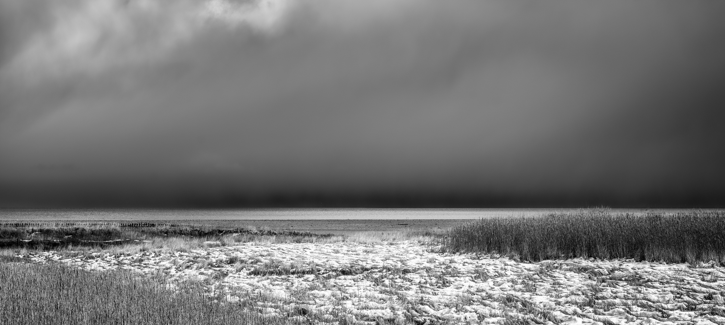 Sylt - Braderuper Heide - Watt #bw