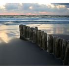 Sylt Buhnen am Strand