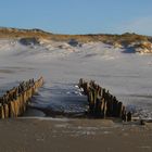 Sylt Buhnen am Westerländer Strand