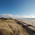 Sylt, Dünen und Meer soweit das Auge reicht