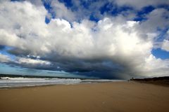 Sylt, ein Orkan zieht auf.