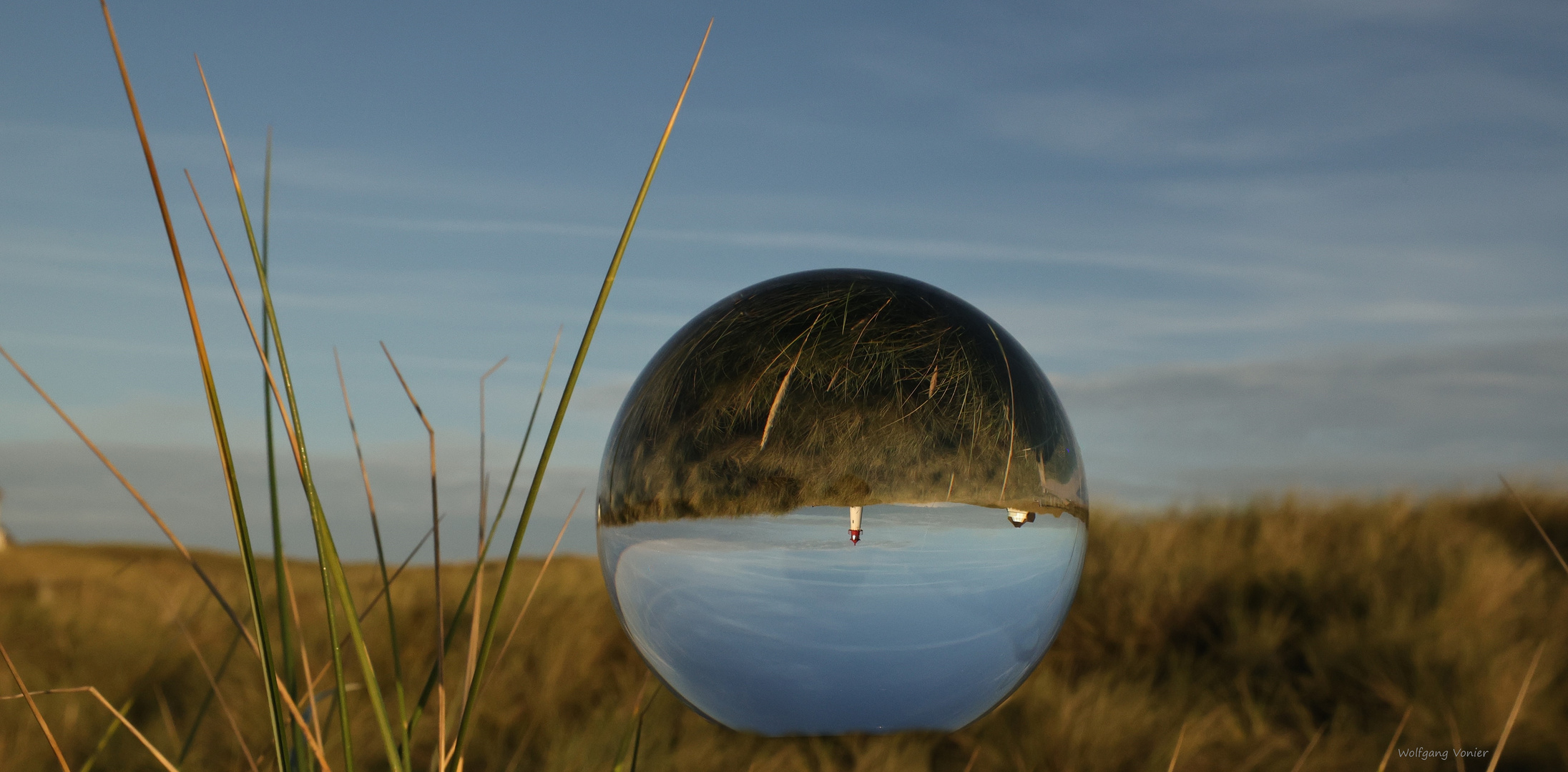 Sylt Ellenbogen in der Glaskugel