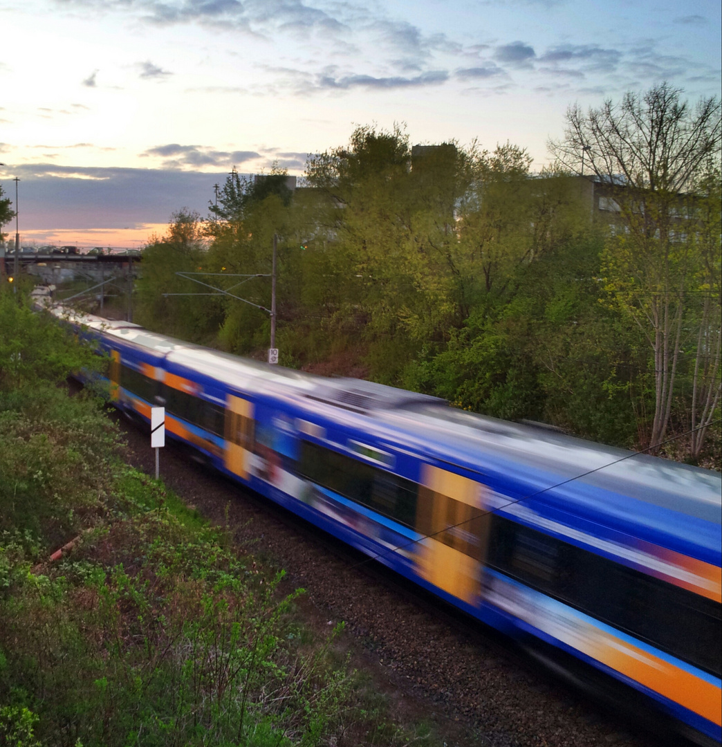 Sylt Express in der Ferne