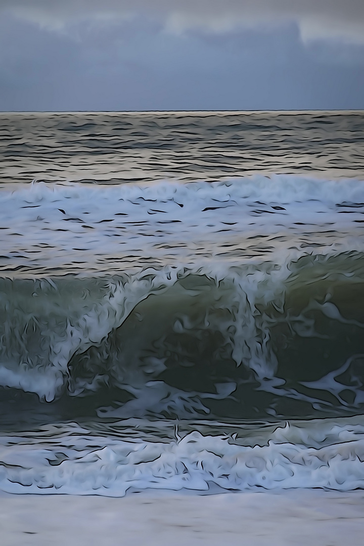 Sylt - Hörnum - Nordsee - Welle