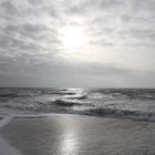 Sylt im März 2010 Strand vor der Sansibar