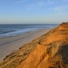 SYLT - KAMPEN - DAS ROTE KLIFF AM ABEND - FEBRUAR 2015