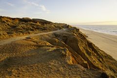 SYLT - KAMPEN - ROTES KLIFF BLICK RICHTUNG SÜDEN - FEBRUAR 2015