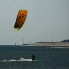 Sylt-Kitesurfer vor List,