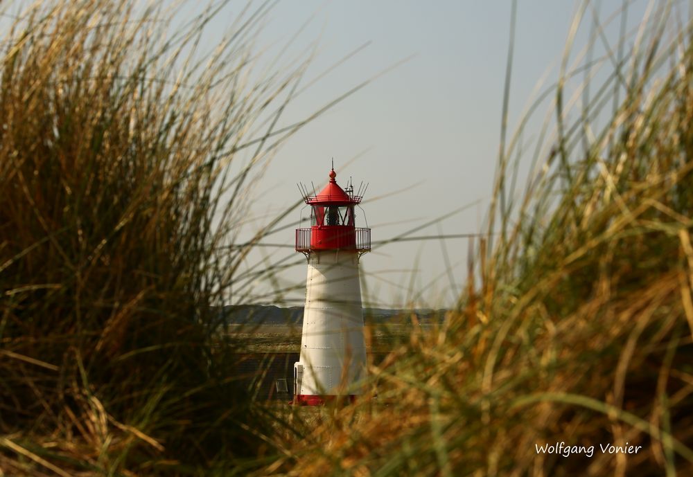 Sylt-Leuchtturm auf dem Ellenbogen