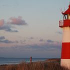 Sylt, Leuchtturm im Abendlicht