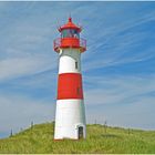 Sylt, Leuchtturm Lister Ellenbogen ganz oben.