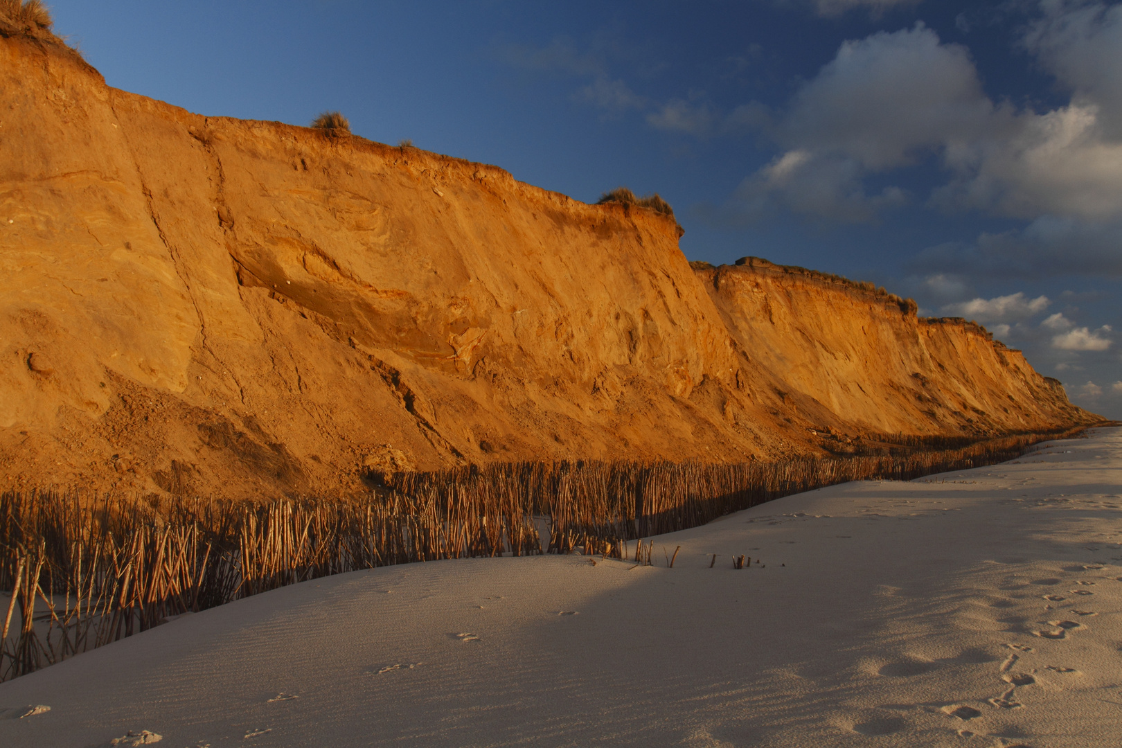 Sylt, rotes Kliff