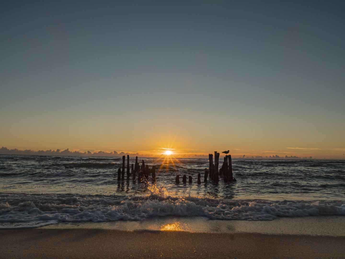 Sylt. Sonnenuntergang.