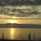 Sylt Sonnenuntergang bei Gosch am Kliff in Wenningstedt