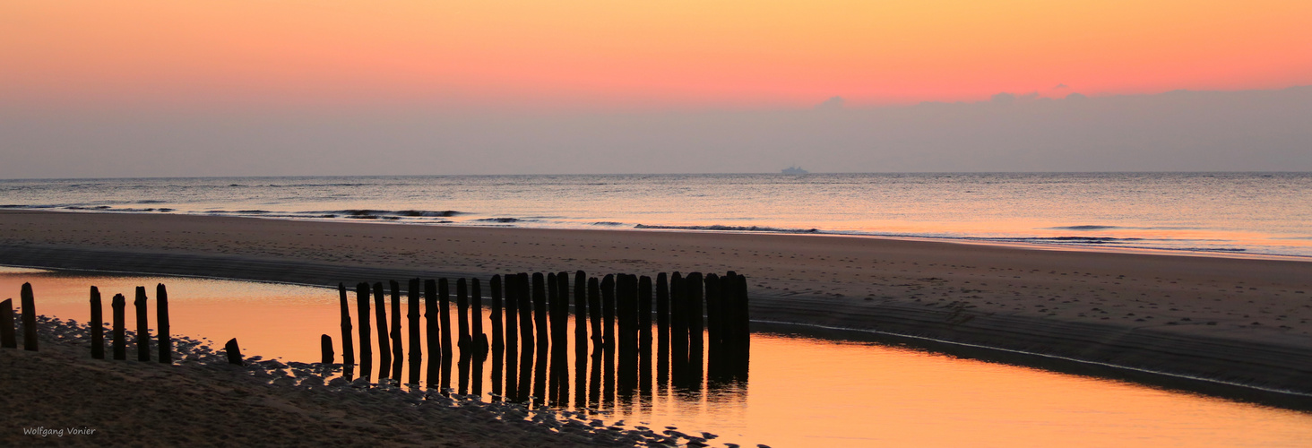 Sylt Sonnenuntergang bei Westerland