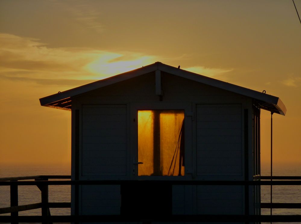 Sylt - Sonnenuntergang in Westerland