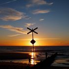 Sylt - Sonnenuntergang in Westerland