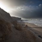 SYLT - Spaziergang bei Sturmflut