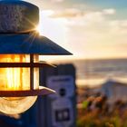 Sylt Strand Westerland Abendsonne