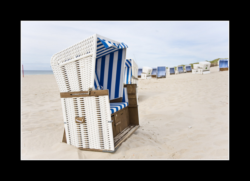 Sylt Strandkorb